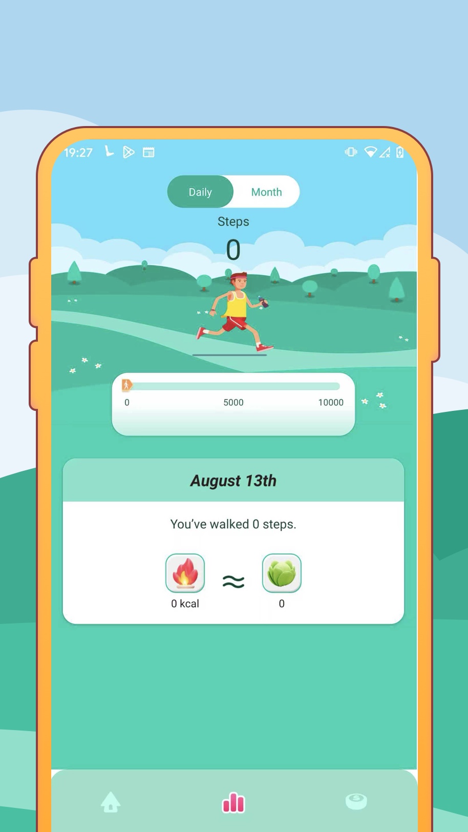 Daily Steps Screen